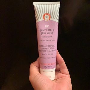 Bump eraser body scrub